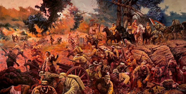 赵力中作品《铁血昆仑》数字藏品将上线发行